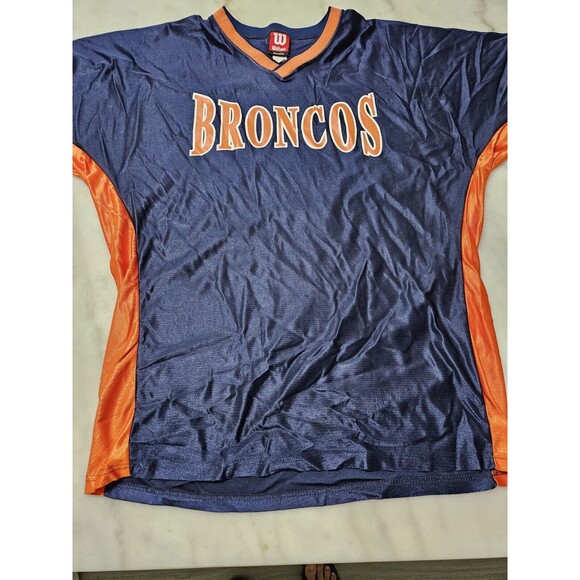Vintage Wilson NFL Denver Broncos Jersey Woman Men's Size XL - Picture 4 of 7